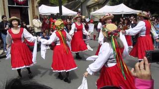 Traditional Morris dancing on Victoria Day in Burnaby BC Canada [upl. by Attegroeg]