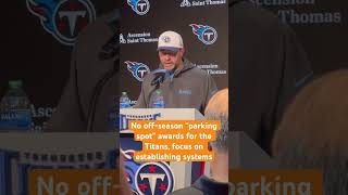 No offseason parking sports awards for the titans tenneseetitans trainingcamp [upl. by Egag]