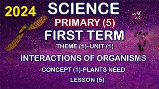 Primary 5 \ Science 2024 1st term \ Unit 1 Concept 15  Ways of seeds dispersal in nature [upl. by Akissej]