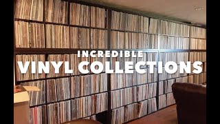 30 Incredible Vinyl Record Collections [upl. by Stanwinn]