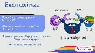 Toxinas Bacterianas  Endotoxinas e Exotoxinas [upl. by Macleod603]