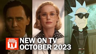 Top TV Shows Premiering in October 2023  Rotten Tomatoes TV [upl. by Leahcym]