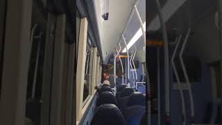 Onboard Go North East 9 5414 Going Through The Tyne Tunnel First Day Of Extended 9 [upl. by Stiegler]