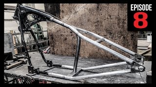 HardTail Frame Kit Install  Bobber Build  Episode 8 [upl. by Conny]