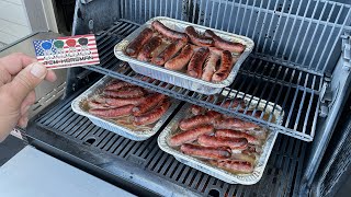 The Best Beer Brats  On The Masterbuilt Gravity 1050 Smoker  Grill [upl. by Yelserp296]