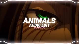 animals  maroon 5 edit audio [upl. by Allsopp481]