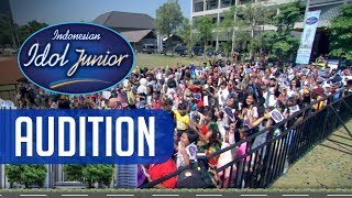 Pretitle Episode 01  AUDITION 1  Your Time is NOW  Indonesian Idol Junior 2018 [upl. by Ahsemak]