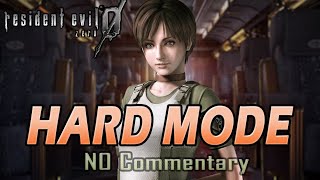 NO COMMENTARY Resident Evil 0 Zero  HARD MODE  Beginners Guide 66 [upl. by Kirk584]