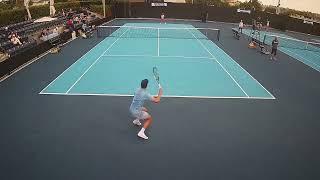 Oliver Tarvet  San Diego  Vs Trevor Svajda  SMU  Full Match ITA Tennis 022024 [upl. by Donny769]