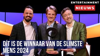 Dít is de winnaar van De Slimste Mens 2024 Joes Brauers pakt de titel [upl. by Oicnerolf]