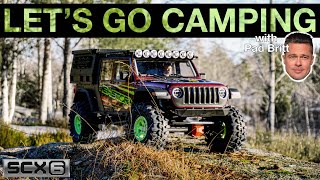 SPECTACULAR amp CHEAP Axial SCX6 Gladiator  Lets go camping [upl. by Milak622]