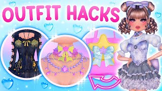 10 OUTFIT HACKS YOU NEED TO TRY IN THE MINI UPDATE IN DRESS TO IMPRESS NONVIP  VIP  ROBLOX [upl. by Erdah]