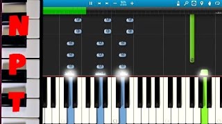 Owl City ft Aloe Blacc  Verge Piano CoverTutorial  How to play Verge on piano  Synthesia [upl. by Concoff]