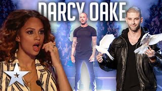 ALL PERFORMANCES from illusionist Darcy Oake  Britains Got Talent [upl. by Ojok]