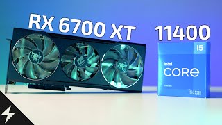 How good is the new budget CPU king  i5 11400  RX 6700 XT Benchmarks [upl. by Acirfa]