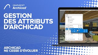 Archicad 26  Gestion des attributs [upl. by Aggappera254]