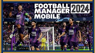 FOOTBALL MANAGER 2024 Mobile  O Início de Gameplay em Português PTBR [upl. by Akcira874]