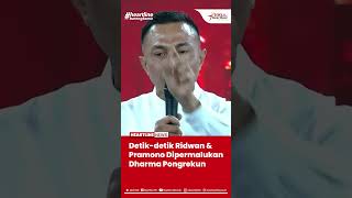 Detik detik Ridwan amp Pramono Dipermalukan Dharma Pongrekun [upl. by Tilagram]