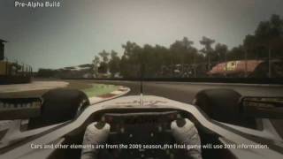 Official F1 2010 game preview [upl. by Shaylynn]