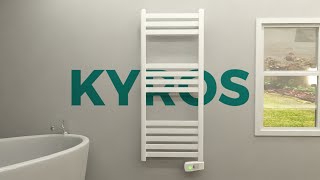 KYROS Digital Electric Towel Rail  Rointe Heating [upl. by Nnael]