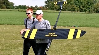 CROCOBLADE 447 KMH 278 MPH HUGE F3S RC SPEEDER FLIGHT DEMONSTRATION  Bad Wünnenberg 2016 [upl. by Frierson]