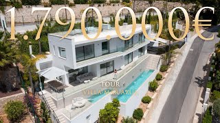 Touring 1790000€ EXCLUSIVE LUXURY VILLA in Cala Barraca Jávea  Koch amp Varlet Luxury Realtors [upl. by Adrell]