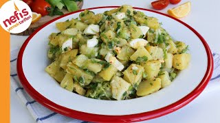 Patates Salatası Tarifi  Nasıl Yapılır [upl. by Elagiba]