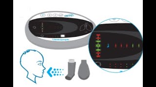 CDS Patient Inhaler Training using the Vitalograph AIM [upl. by Yelhs]