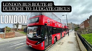 Discovering London’s Landmarks Route 40’s Scenic Journey [upl. by Krishna]