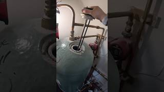 How to change a hot water electric heater asmr asmrsounds howto diy subscribe youtubeshorts [upl. by Nojad294]