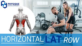 How to Properly Target Your Lats in the Horizontal Cable Row [upl. by Eidarb]