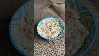 Resepi COLESLAW Mudah amp Sedap ala KFC  Easy COLESLAW Recipe [upl. by Ainuj]