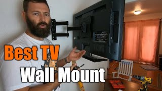 The Easiest Way To Mount A TV To A Wall  THE HANDYMAN [upl. by Llertnahs58]