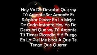 Eddy Santiago quot De Profesion Tu Amante quot Letra [upl. by Annahahs806]