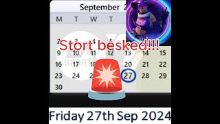 Stort Besked 😱😱😱 albinen gaming [upl. by Geraldine]