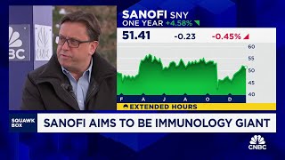 Sanofi CEO Paul Hudson Weve got perhaps the worlds best immunology pipeline [upl. by Koss702]