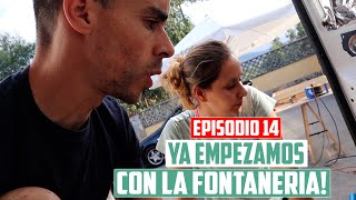 EP14  YA EMPEZAMOS CON LA FONTANERIA DE LA FURGO CAMPER  Javier Ordieres [upl. by Kosak]