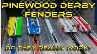 Pinewood Derby Fenders and Air shields [upl. by Faun]