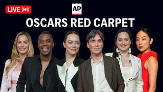 Oscars 2024 Watch as stars arrive on the red carpet [upl. by Dickens]