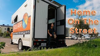 Living on the Streets of San Diego California in my UHaul conversion Van [upl. by Columbine]