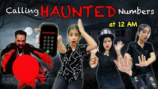 Calling SCARY Numbers You Should Never Call at 12 AM Midnight 👺 Horror Scary Video [upl. by Flynn]