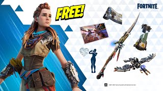 How to Claim ALOY FROM HORIZON ZERO DAWN for FREE In Fortnite [upl. by Gena367]