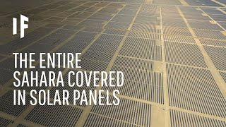 What If the Sahara Desert Was Covered With Solar Panels [upl. by Farrah]