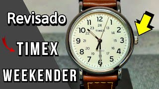 Reseña del reloj Timex Weekender con dial analógico con diseño simple y legible [upl. by Thenna788]