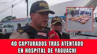 40 Detenidos en Hospital de Yaguachi por las Fuerzas Armas y Policía Nacional [upl. by Navarro]