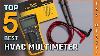 Top 5 Best HVAC Multimeters Review In 2023  Perfect Models For Any Budget [upl. by Lepine]