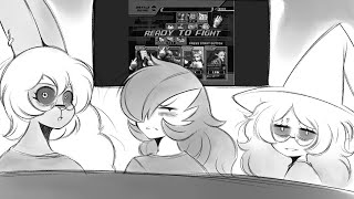 Pokemon GFs Game Night SaltyXodium comic dub [upl. by Atalanta348]