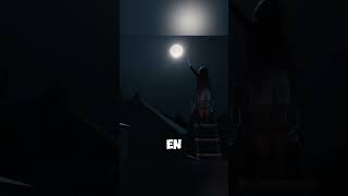 La niña mira la luna a través de un telescopio y encuentra a su abuelo allí arriba 🥹🥹video cine [upl. by Esilana546]