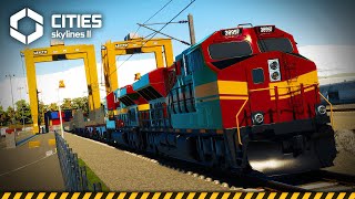 Building an INDUSTRIAL RAILWAY to Earn Cash  Lets Play Cities Skylines 2  Ep5 [upl. by Bannon]