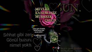 Mevlid Kandilimiz Mübarek Olsun🤲En Güzel Mevlid Kandili Mesajlari🌹Kandil Mesajları❤️ [upl. by Nezam567]